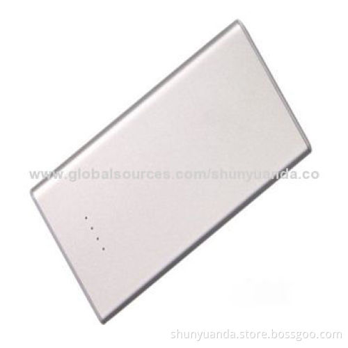 Portable power sources, 10,000mAh micro USB input interface, six heavy intelligent security design
